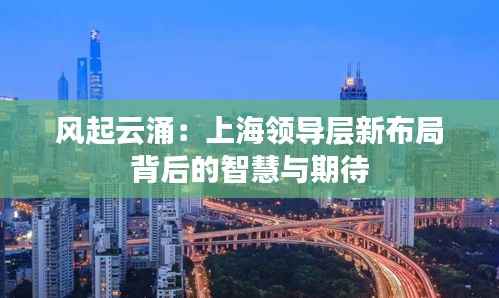 风起云涌:上海领导层新布局背后的智慧与期待