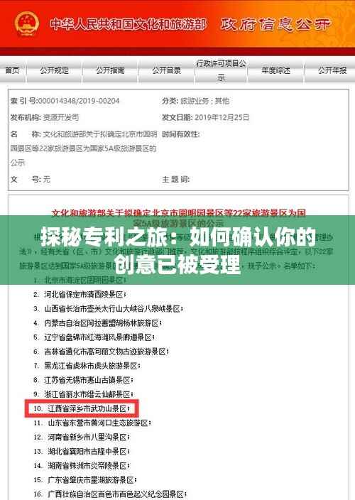 探秘专利之旅:如何确认你的创意已被受理