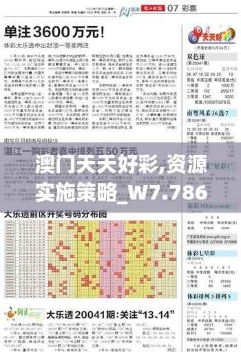 澳门天天好彩,资源实施策略_W7.786