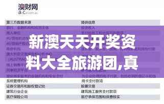 新澳天天开奖资料大全旅游团,真实解答解释定义_挑战版6.176