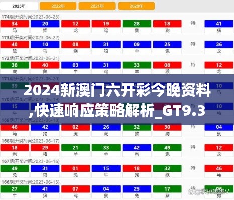 2024新澳门六开彩今晚资料,快速响应策略解析_GT9.378
