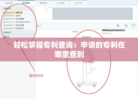 轻松掌握专利查询:申请的专利在哪里查到