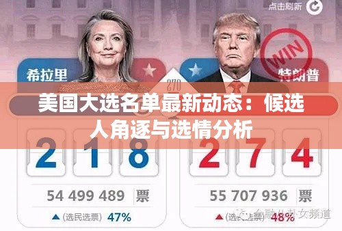 美国大选名单最新动态:候选人角逐与选情分析