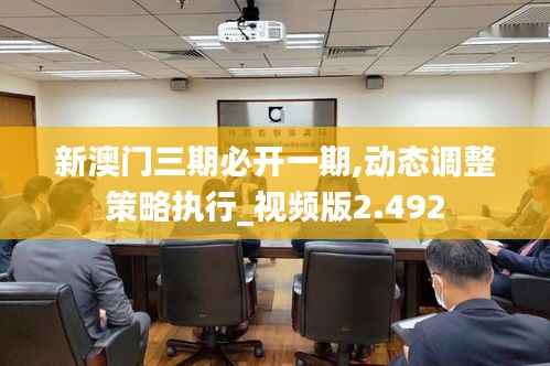 新澳门三期必开一期,动态调整策略执行_视频版2.492