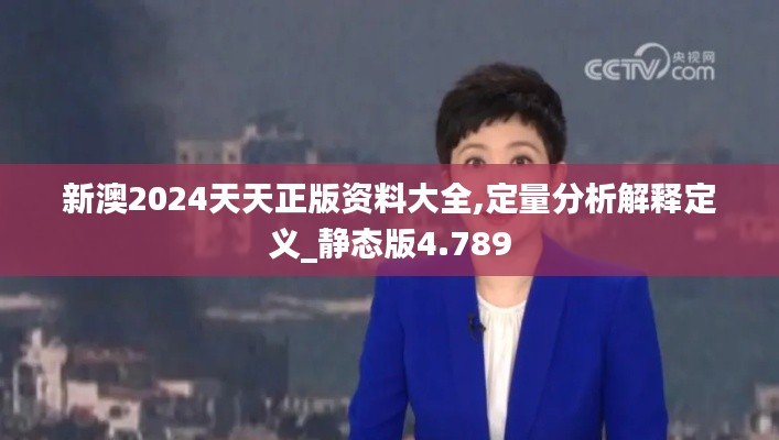 新澳2024天天正版资料大全,定量分析解释定义_静态版4.789