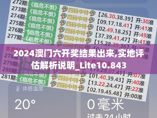 2024澳门六开奖结果出来,实地评估解析说明_Lite10.843