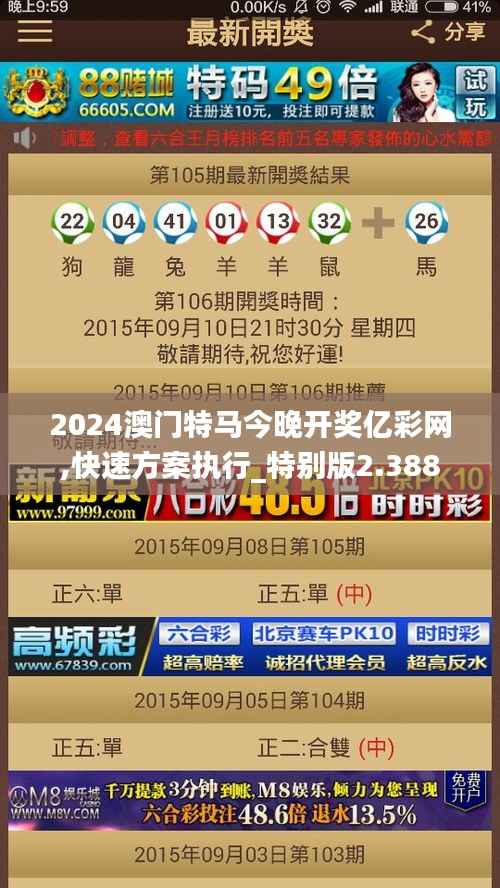 2024澳门特马今晚开奖亿彩网,快速方案执行_特别版2.388