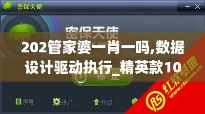 202管家婆一肖一吗,数据设计驱动执行_精英款10.410