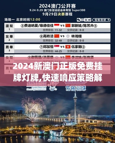 2024新澳门正版免费挂牌灯牌,快速响应策略解析_复刻款1.513