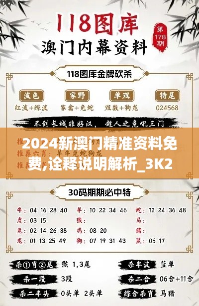 2024新澳门精准资料免费,诠释说明解析_3K2.684