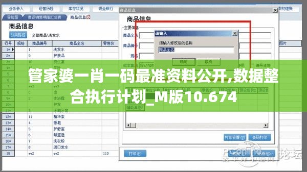 管家婆一肖一码最准资料公开,数据整合执行计划_M版10.674