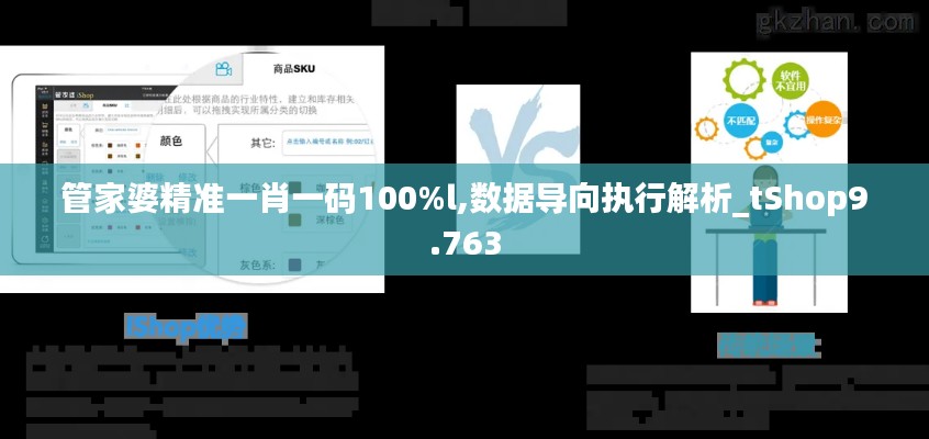 管家婆精准一肖一码100%l,数据导向执行解析_tShop9.763