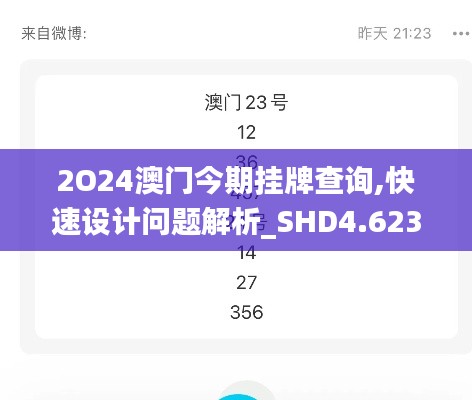 2O24澳门今期挂牌查询,快速设计问题解析_SHD4.623