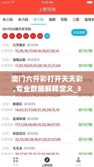 澳门六开彩打开天天彩,专业数据解释定义_3K17.171