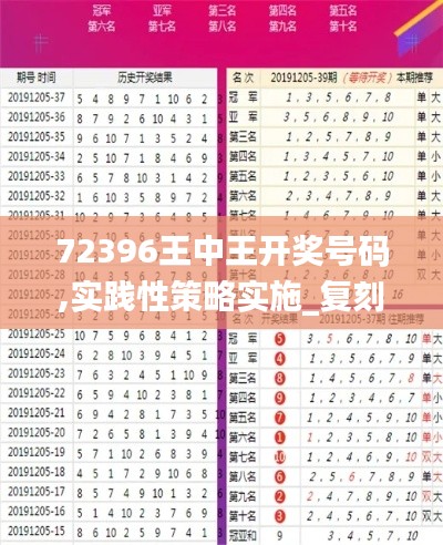 72396王中王开奖号码,实践性策略实施_复刻版16.705