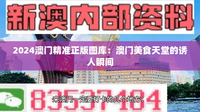 2024澳门精准正版图库:澳门美食天堂的诱人瞬间