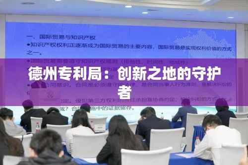 德州专利局:创新之地的守护者