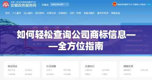如何轻松查询公司商标信息——全方位指南