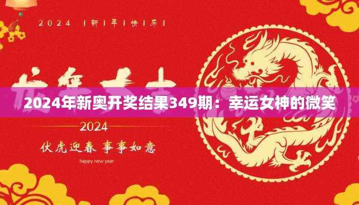 2024年新奥开奖结果349期:幸运女神的微笑