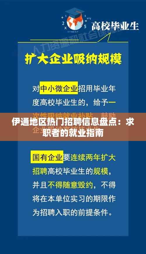 伊通地区热门招聘信息盘点:求职者的就业指南