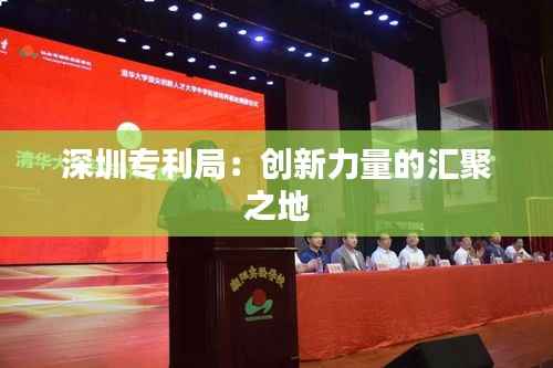 深圳专利局:创新力量的汇聚之地