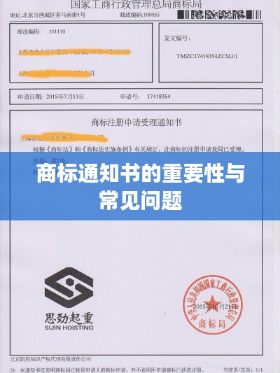 商标通知书的重要性与常见问题