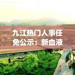 九江热门人事任免公示:新血液注入,激发城市发展新活力