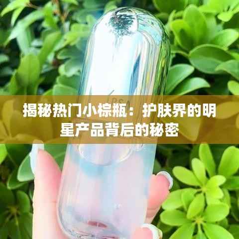 揭秘热门小棕瓶:护肤界的明星产品背后的秘密