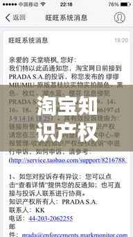 淘宝知识产权侵权处罚:力度加大,保护创新成果