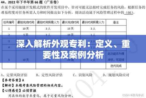 深入解析外观专利:定义、重要性及案例分析