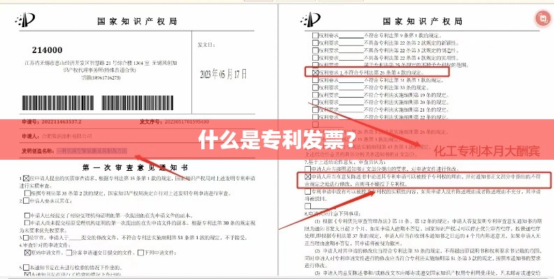 什么是专利发票?