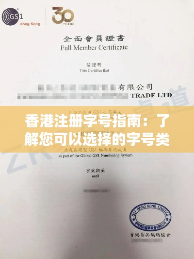 香港注册字号指南:了解您可以选择的字号类型