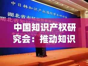 中国知识产权研究会:推动知识产权保护,助力创新发展