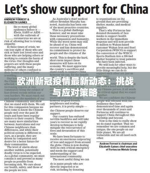 欧洲新冠疫情最新动态：挑战与应对策略