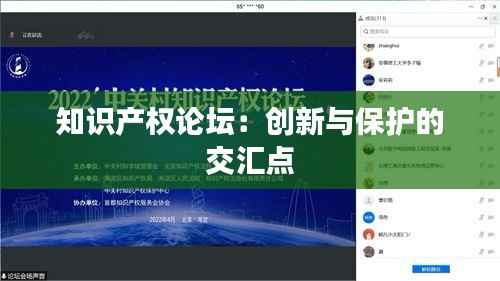 知识产权论坛：创新与保护的交汇点