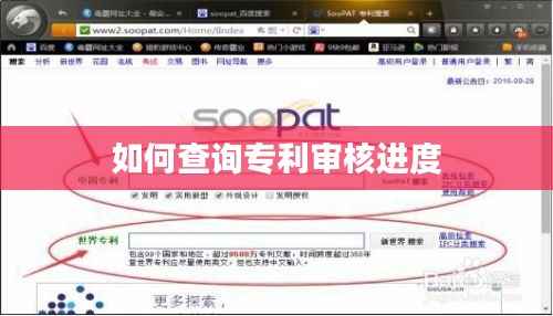 如何查询专利审核进度