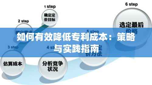 如何有效降低专利成本:策略与实践指南
