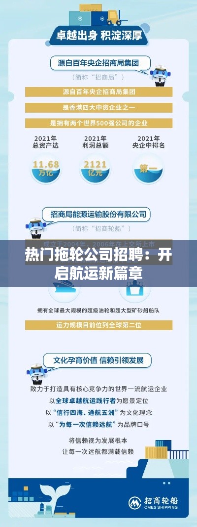 热门拖轮公司招聘:开启航运新篇章