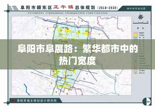 阜阳市阜展路:繁华都市中的热门宽度