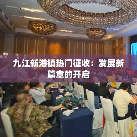 九江新港镇热门征收:发展新篇章的开启