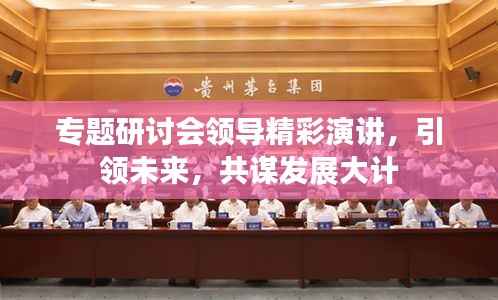 专题研讨会领导精彩演讲,引领未来,共谋发展大计