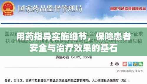 用药指导实施细节,保障患者安全与治疗效果的基石