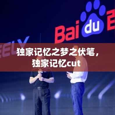 独家记忆之梦之伏笔,独家记忆cut