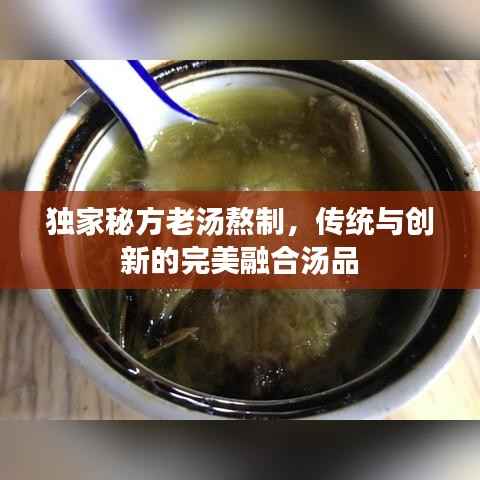 独家秘方老汤熬制,传统与创新的完美融合汤品