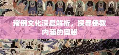 诸佛文化深度解析,探寻佛教内涵的奥秘