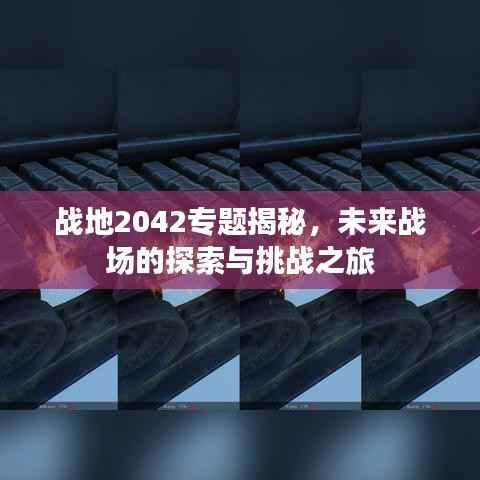 战地2042专题揭秘,未来战场的探索与挑战之旅