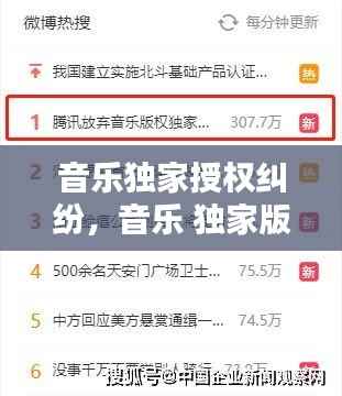 音乐独家授权纠纷,音乐 独家版权