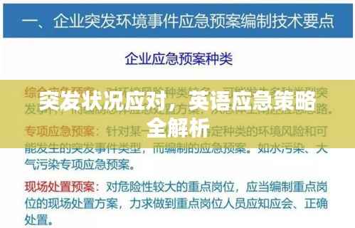 突发状况应对,英语应急策略全解析