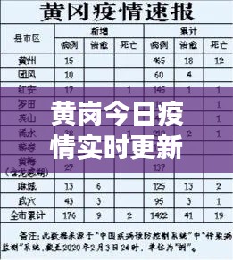 黄岗今日疫情实时更新,最新情况速览