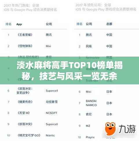 淡水麻将高手TOP10榜单揭秘,技艺与风采一览无余